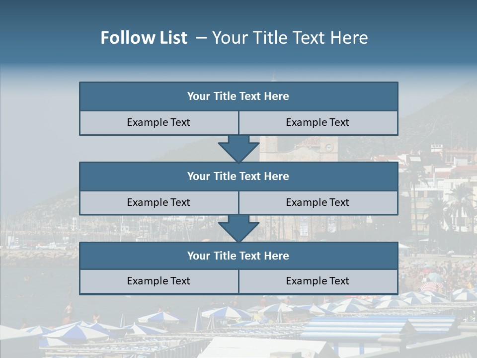 Monument Palm Green PowerPoint Template