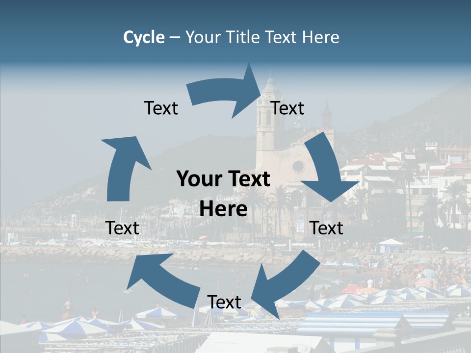 Monument Palm Green PowerPoint Template