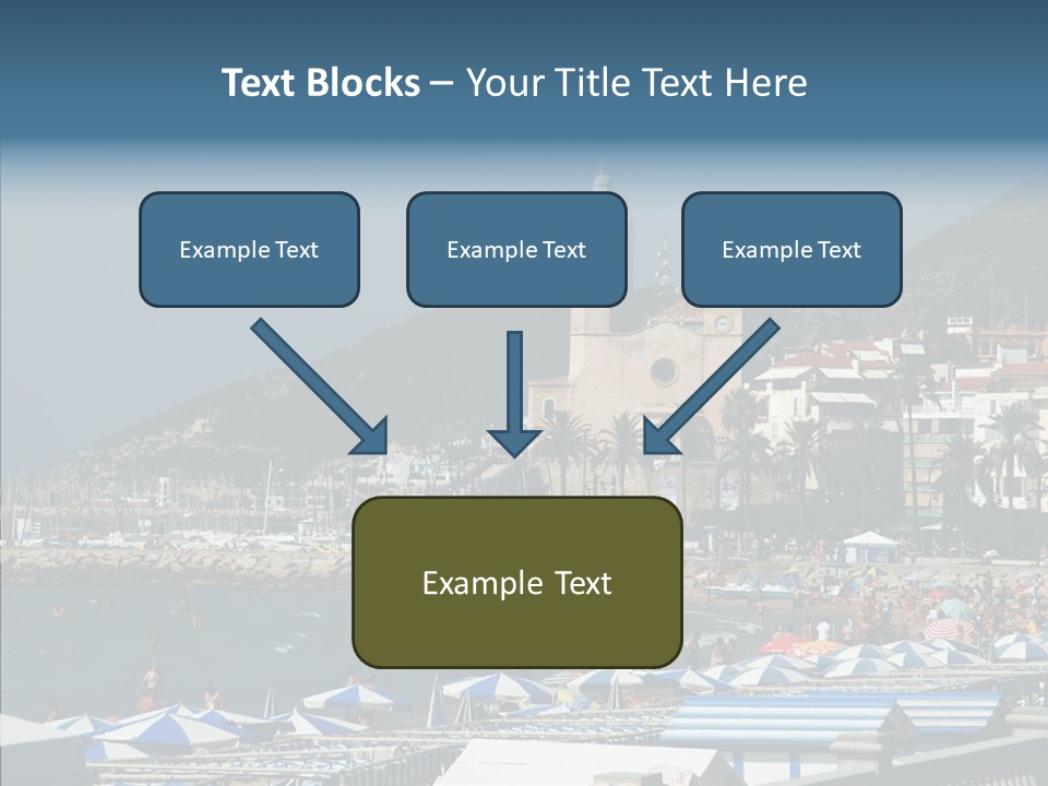 Monument Palm Green PowerPoint Template
