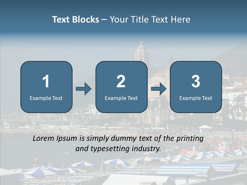Monument Palm Green PowerPoint Template