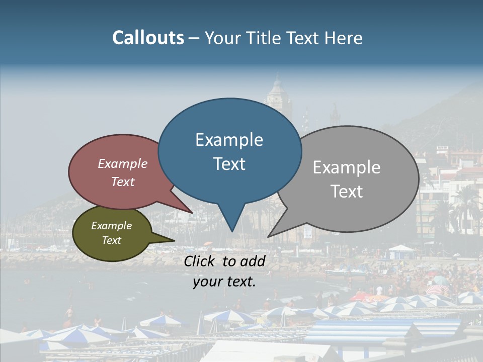 Monument Palm Green PowerPoint Template