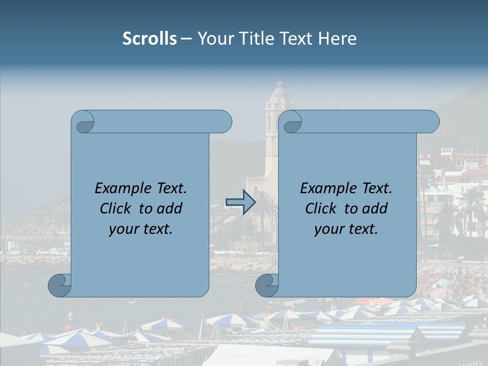 Monument Palm Green PowerPoint Template