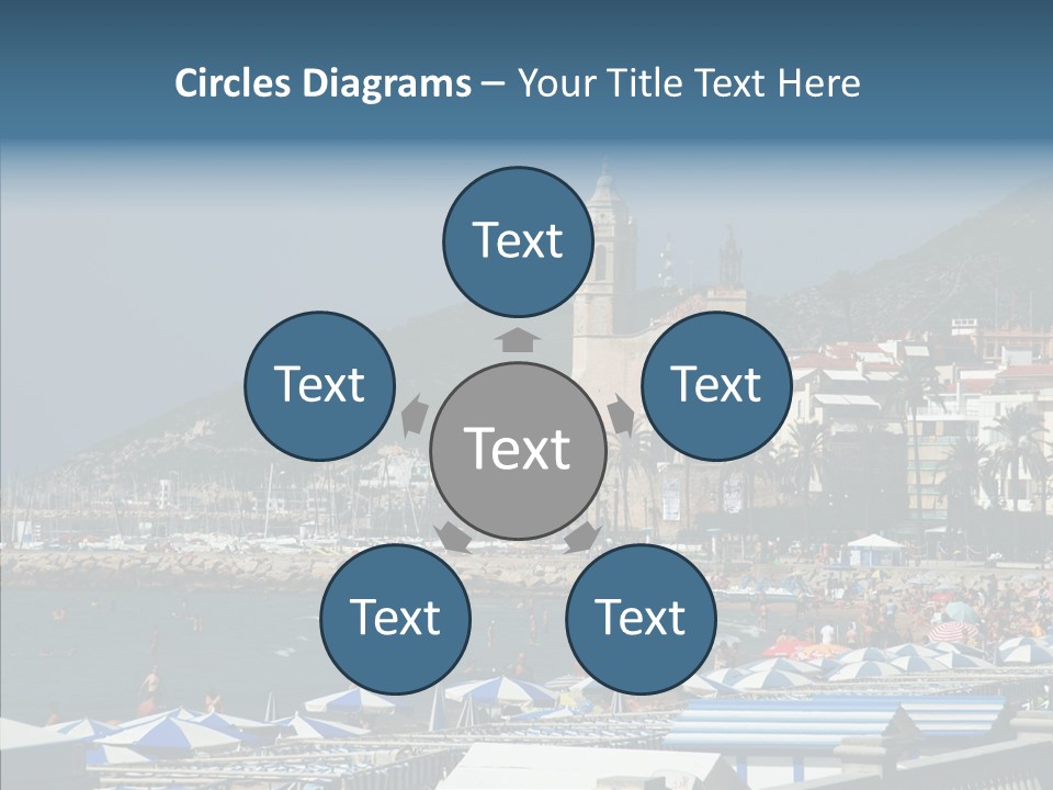 Monument Palm Green PowerPoint Template