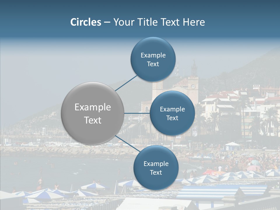 Monument Palm Green PowerPoint Template