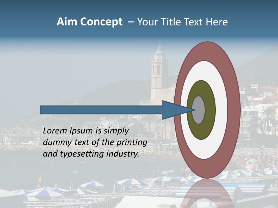 Monument Palm Green PowerPoint Template