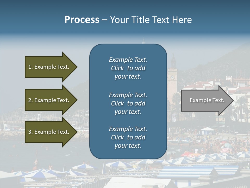 Monument Palm Green PowerPoint Template