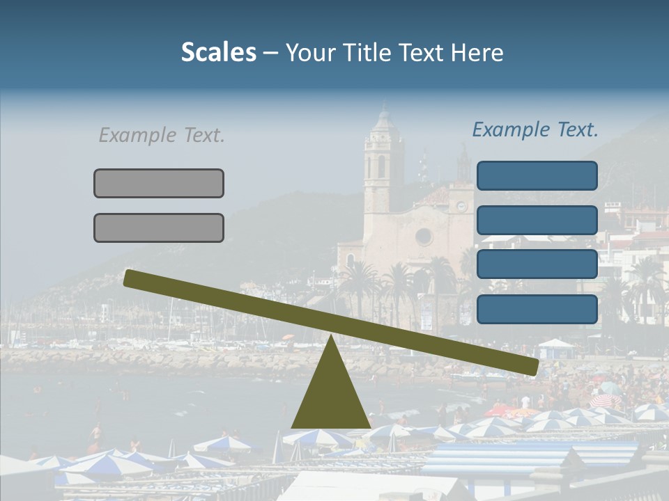 Monument Palm Green PowerPoint Template