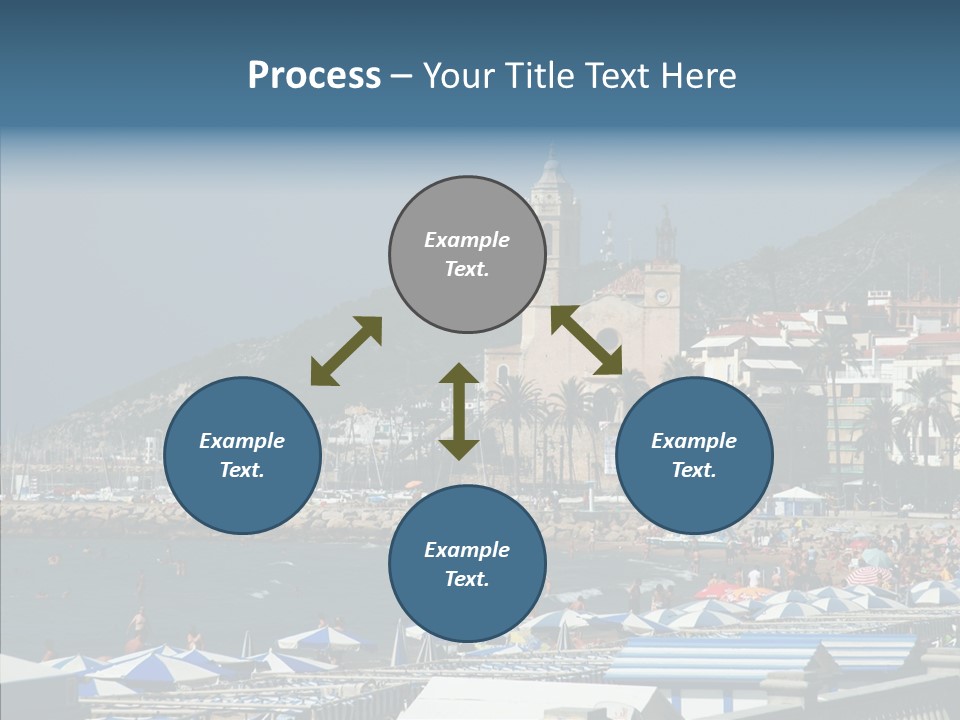Monument Palm Green PowerPoint Template