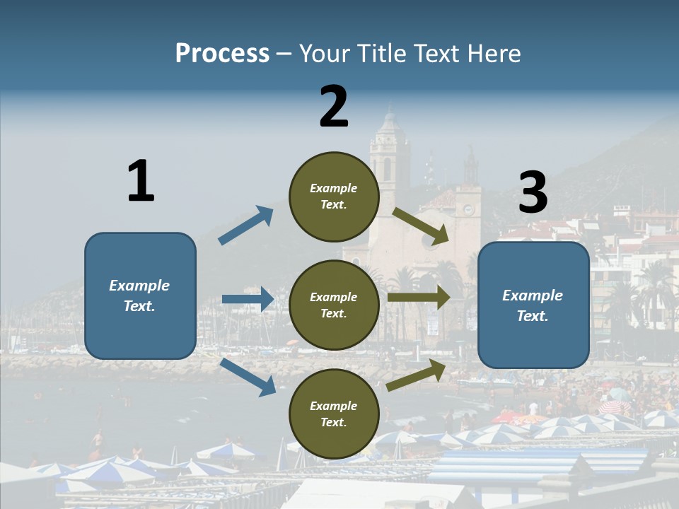 Monument Palm Green PowerPoint Template