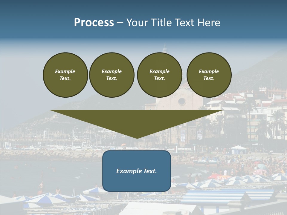 Monument Palm Green PowerPoint Template