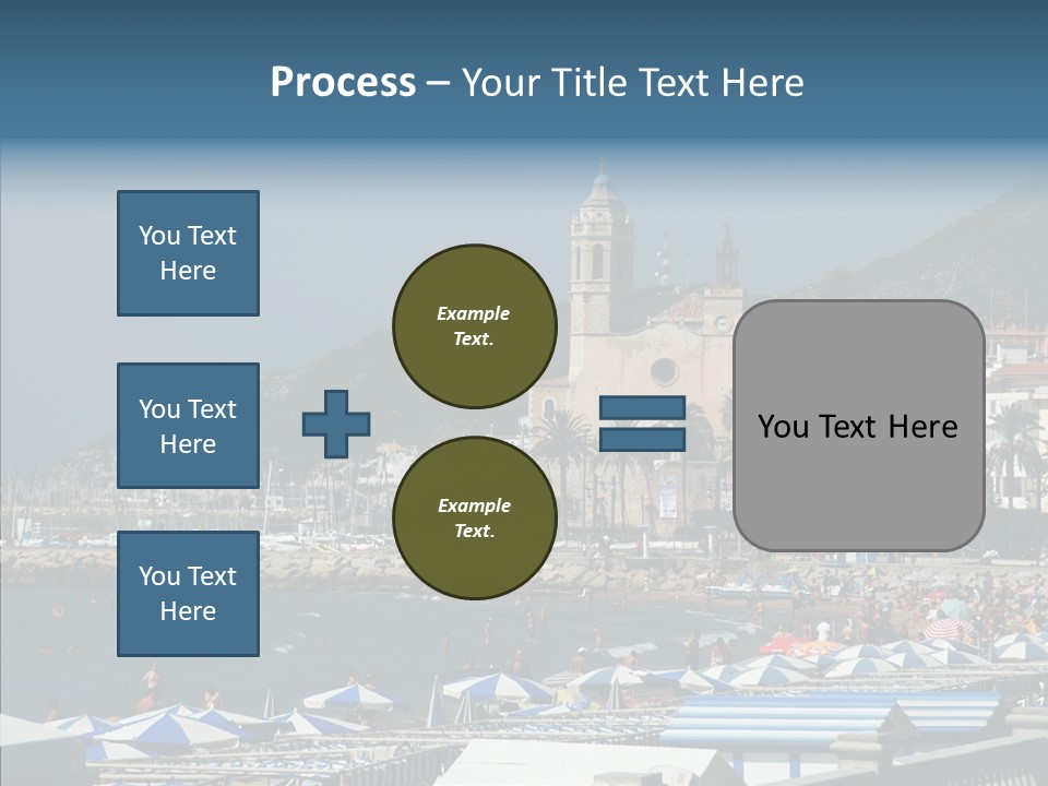 Monument Palm Green PowerPoint Template