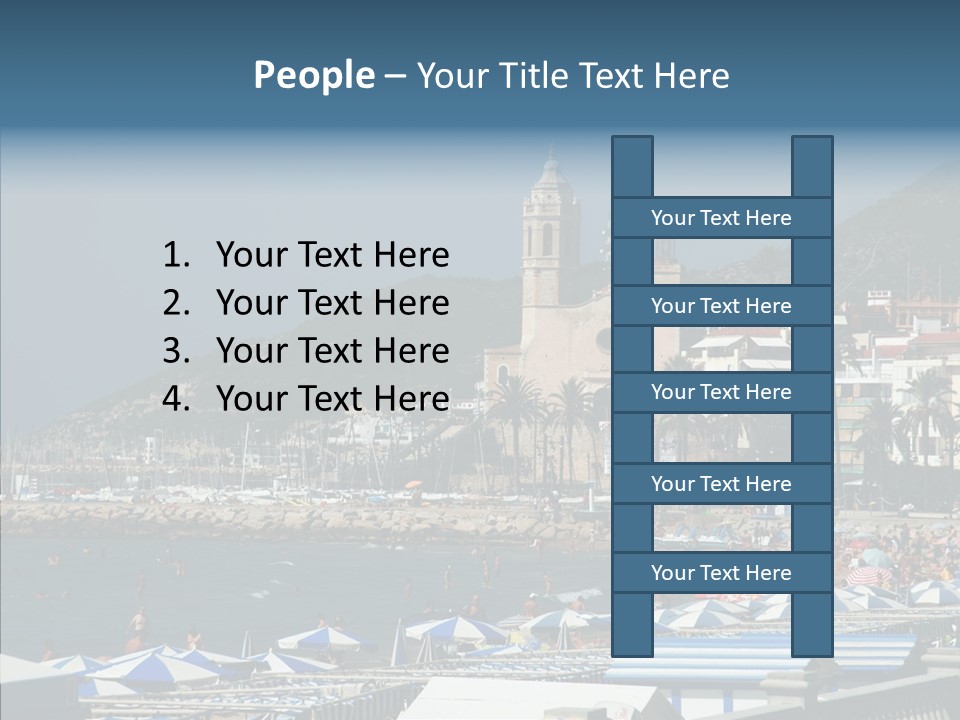 Monument Palm Green PowerPoint Template