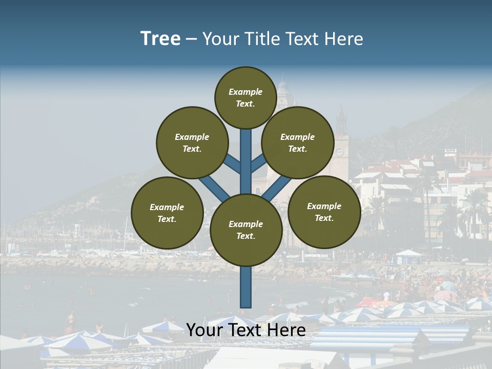 Monument Palm Green PowerPoint Template