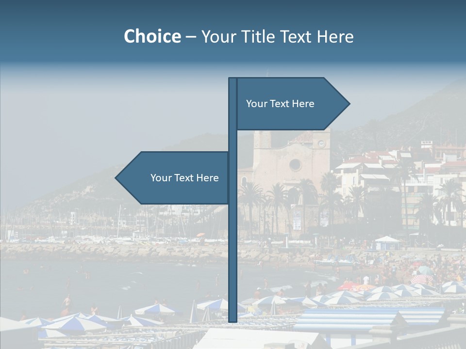 Monument Palm Green PowerPoint Template