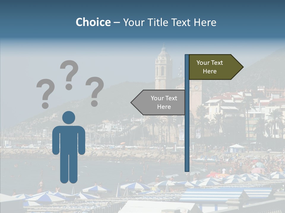 Monument Palm Green PowerPoint Template