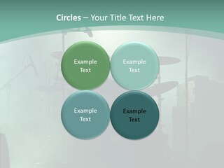 Illuminated Action Performing PowerPoint Template