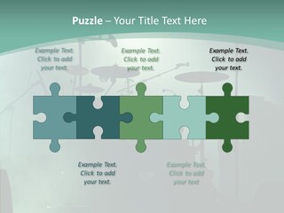 Illuminated Action Performing PowerPoint Template