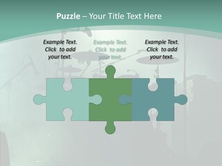 Illuminated Action Performing PowerPoint Template