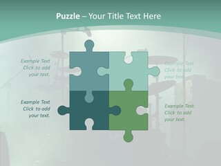 Illuminated Action Performing PowerPoint Template