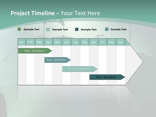Illuminated Action Performing PowerPoint Template