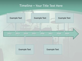 Illuminated Action Performing PowerPoint Template