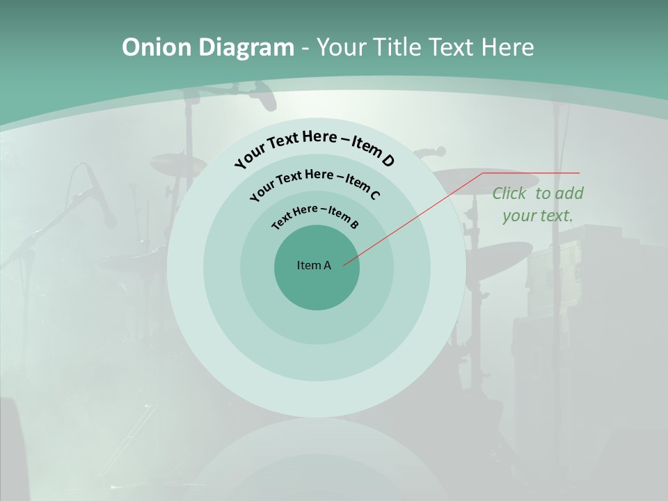 Illuminated Action Performing PowerPoint Template