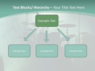 Illuminated Action Performing PowerPoint Template