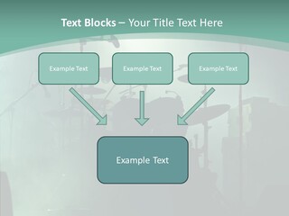 Illuminated Action Performing PowerPoint Template