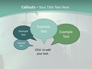 Illuminated Action Performing PowerPoint Template