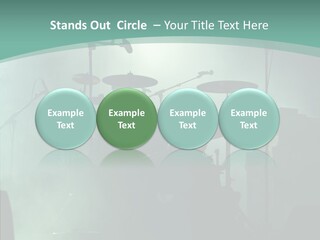 Illuminated Action Performing PowerPoint Template