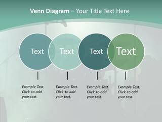 Illuminated Action Performing PowerPoint Template