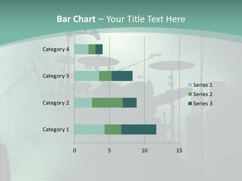 Illuminated Action Performing PowerPoint Template