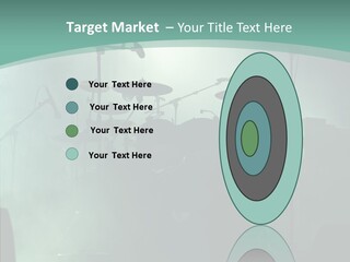Illuminated Action Performing PowerPoint Template