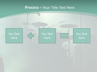 Illuminated Action Performing PowerPoint Template