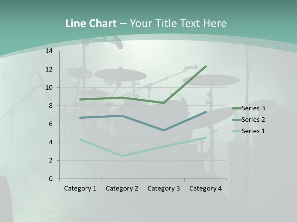 Illuminated Action Performing PowerPoint Template