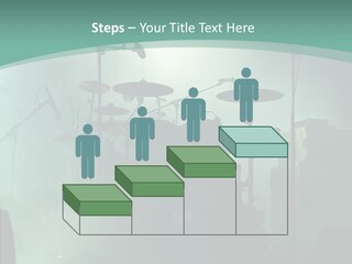 Illuminated Action Performing PowerPoint Template