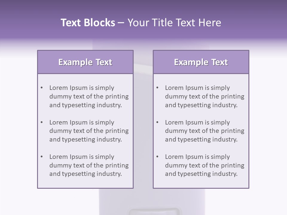 Products Protection Objects PowerPoint Template