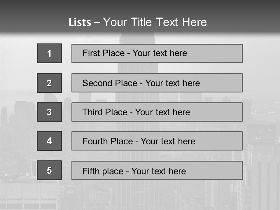 York Empire Horizon PowerPoint Template