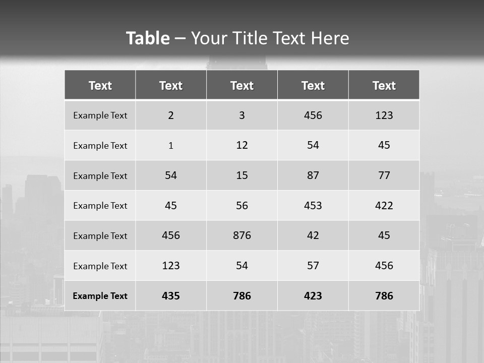 York Empire Horizon PowerPoint Template
