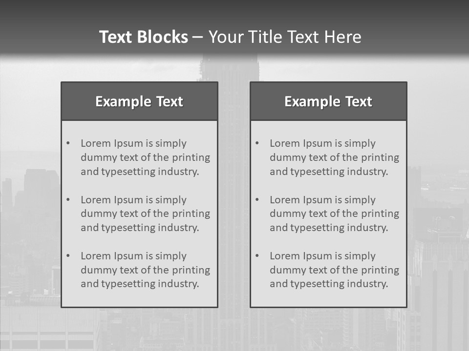 York Empire Horizon PowerPoint Template
