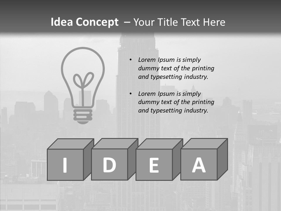 York Empire Horizon PowerPoint Template