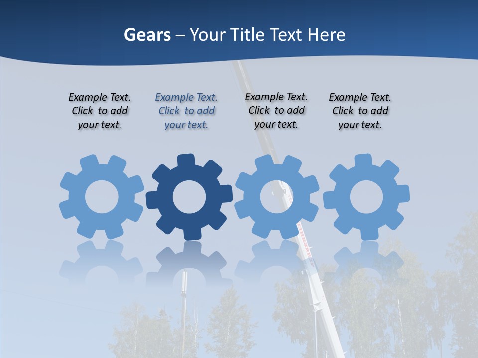 Russian Mechanical Transport PowerPoint Template