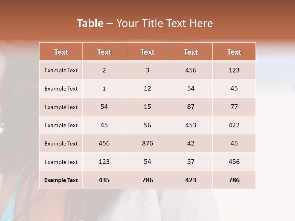 Human Table Corporation PowerPoint Template