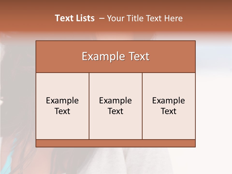 Human Table Corporation PowerPoint Template