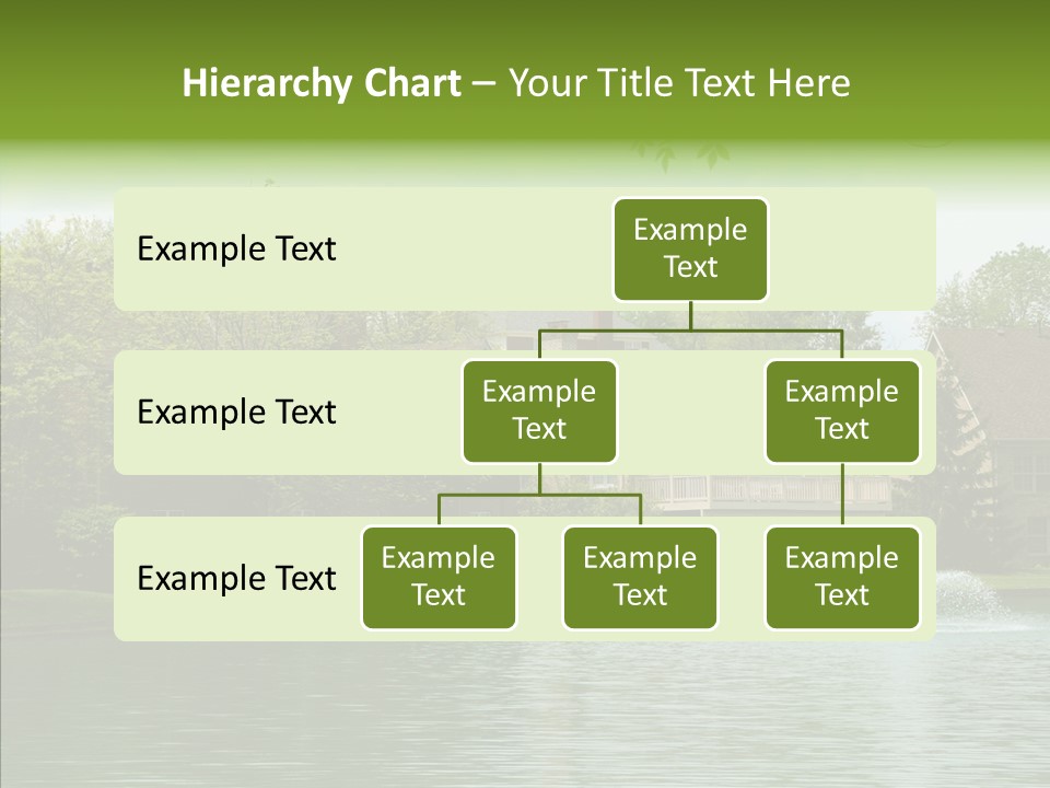 Brick Vacation Landscaping PowerPoint Template