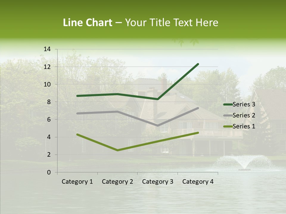 Brick Vacation Landscaping PowerPoint Template