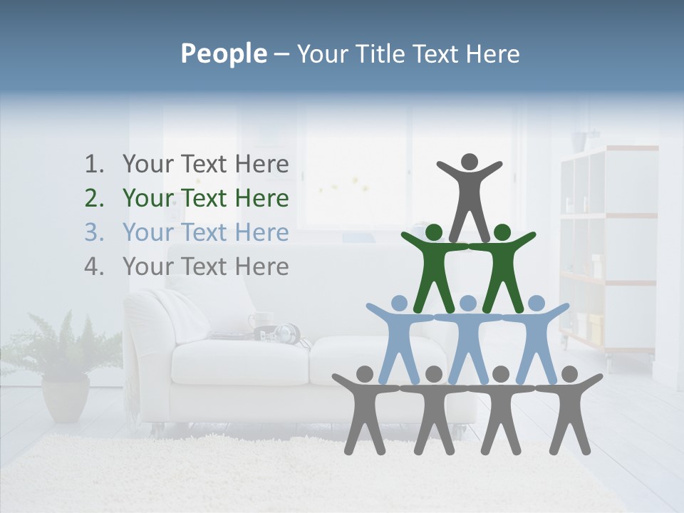 Human Team Board PowerPoint Template