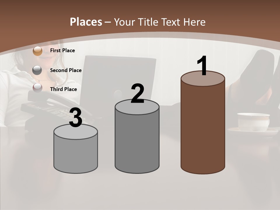 Table Conference Humorou PowerPoint Template
