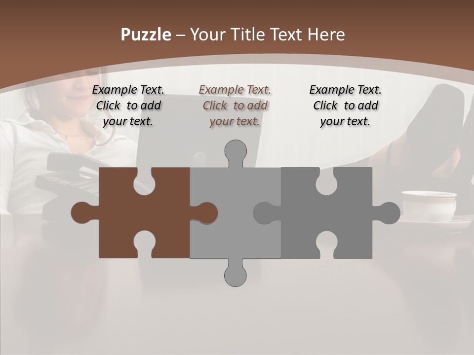 Table Conference Humorou PowerPoint Template