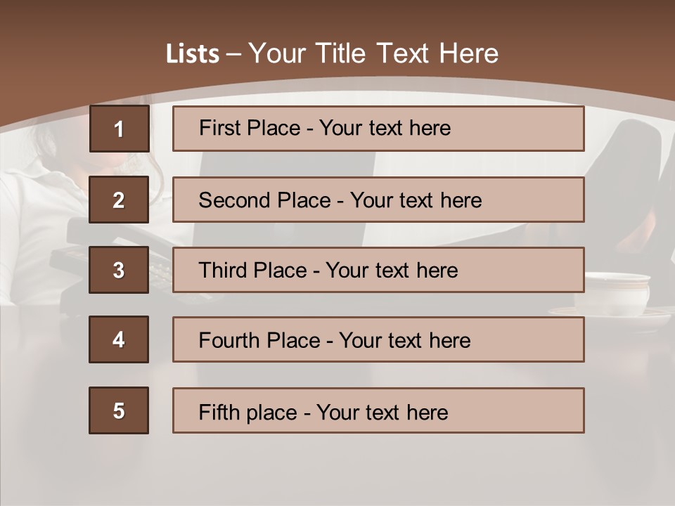 Table Conference Humorou PowerPoint Template